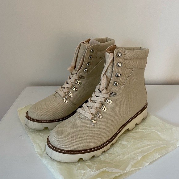 Bohme Beige Boots - Picture 1 of 4